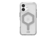 UAG Plyo MagSafe Apple iPhone 16 (6.1 ft) Case - Ice Silver (114482114333),16ft. Drop Protection (4.8M), Armored Shell, Air -Soft Cornerss