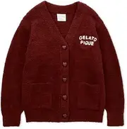 gelato pique(ジェラート ピケ) [ジェラート ピケ] Chocolat&Framboise ベビモコカーディガン PWNT251028 レディース