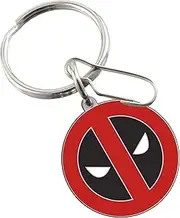 Plasticolor 004500R01 Marvel Deadpool Logo Keychain