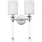 Maxim Lighting 16108WTCLPN Lucent Wall Sconce Polished Nickel