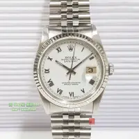 在飛比找蝦皮購物優惠-Rolex 勞力士 蠔式白鋼 16234 錶徑36mm 自動