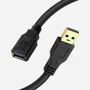 Meokse USB Extension Cable 25FT, USB Extender USB 3.0 Extension Cable Compatible