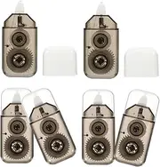 Veemoon 6pcs Portable Tape Correction Tape for Students and Ergonomic Design for Writing and Office Use Great Present Idea for School Supplies