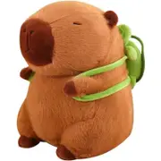 Cute Simulation Fluffy Capybara Stuffed Plush Toy Animal Doll Gift for Children