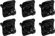 Custom Fit for Tie Down Anchors 2015-2021 Chevy Colorado&GMC Canyon 2014-2022 Chevy Silverado&GMC Sierra 1500 2500 3500 Truck Bed Tie Downs Replace#23146899 Bed Tie Downs for Truck-6 Pack