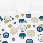 Hanukkah Celebration Extravaganza Confetti Blast - 27 Pieces of Joyful Party Dec