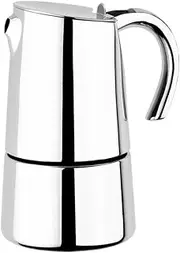 [BRA] Bella 18/10 Stainless Steel Coffee Machine, 4 Cups, Silver