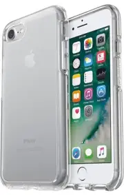 OtterBox Symmetry Case Ultra Slim Scratch/Drop Proof for iPhone 7/8/SE Clear