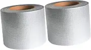 Butyl Aluminum Tape 5cm x 5m Super Waterproof Roof Leak Repair Tape for Windows Gutter Sealant