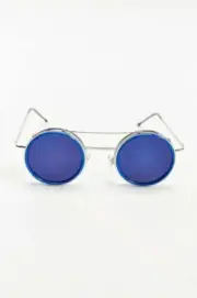 RARE! New Licensed Spitfire Round BLUE MOON Retro Style Unisex Sunglasses S123