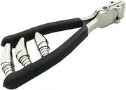 Racquet String Clamp, Stainless Steel Threader, Spring Loaded Tool | Durable Badminton Restring Clamp with Tension Control for Tennis and Badminton Rackets Repair or Daily String Maintenance