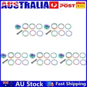 Bicycle Stem Top Cap Headset Cover w/ Screw Fork Ring Spacer (Colorful) AU