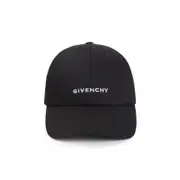 [Givenchy] Givenchy-Black Cotton Curved Cap-Uomo OS OS