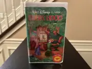 Walt Disney Home Video VHS - Robin Hood, New, Sealed, Excellent Clamshell