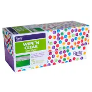 Flents Wipe 'N Clear Multi-Purpose Lens Wipes Soft Material 25 Count 6 Pack