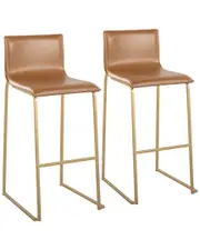 Lumisource Mara Barstool Set of 2