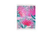 Rayell All in Bloom Light 130x170cm Canvas Throw Blanket Rectangle Sofa Decor