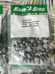 QTY (40) NEW Rain Bird Nozzles Com Rain Noz # 10 Gray N/P B8160010, That 2 bags