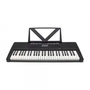 Crown CK-25 Multi-Function 54-Key Electronic Portable Keyboard (Black)