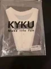 KYKU Novelty Tuxedo Shirt And Bow (S)