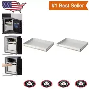 Waterproof and Fireproof Shelves for Safe Protection, Multi-Function Pack of 2