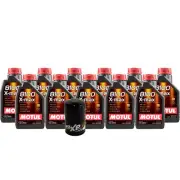 11L Motul 8100 X-MAX 0W40 Wix XP Filter Motor Oil Change Kit API SN