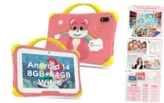 Kids Tablet,8GB+64GB,1TB Expand,Android 14 Tablet for Kids 7 inch Pro,Toddler