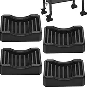 Grill Levelers, Grill Leveling Shims, Heavy-Duty Griddle Tool, Sturdy Leg Stabilizers (3.15 x 3.15 x 1.38 inches), for Patio, Garden, Yard, Backyard, Camping
