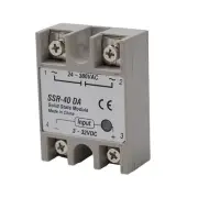 Solid State Relay Module 3-32V DC To 24-380V AC 40A Accessory Assembly