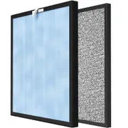 1 Pack Hsp001 Filter Compatible With Hathaspace Air Purifier For Home Large Room 4 Stages Filtration With H13 True Hepa Filter