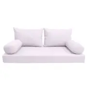 *COVER ONLY*-Style 2 Daybed Mattress Bolster Pillow Covers Knife Edge Twin-AD107