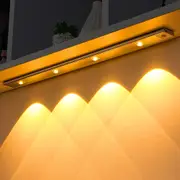 Motion Sensor Light LED Sensor Lamp Wireless Thin USB LED For Kitchen Cabinet