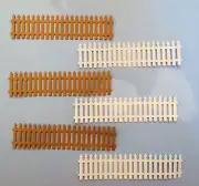 Picket Fence Cardstock Paper Die cut Embellishment Scrapbooking 6 pcs