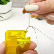 Automatic Needle Threader Sewing Needle Devices Hand Tool Machine DIY I9H5