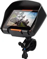 Motorcycle GPS Navigation with Lifetime Traffic and Maps, 4.3-Inch TFT LCD Touch Screen, Rugged Design for Harsh Weather, Multilingual System Support