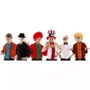 Insta Tux Tuxedo Kit Ruffled Shirt Bow Tie Halloween Costume Accessory 6 COLORS