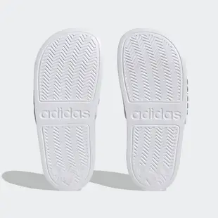 ADIDAS ADILETTE SHOWER K 中大童休閒拖鞋-白-HP7606 22 白色