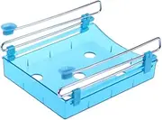 WHAMVOX Kitchen Rack Slide Drawer Fridge Organizer Storage Drawers Slide Suction Cup Fixed Foot