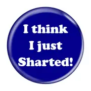 I Think I Just Sharted! Fart Refrigerator Magnets - Choose your Color