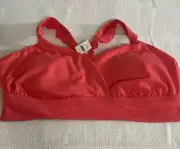 OFFLINE By Aerie Real Me Xtra Medium Support Bra Size XL Coral