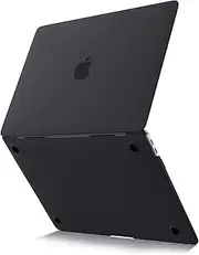 Kuzy for MacBook Air 13 inch Case 2020 M1, 2021 2018 Models A2337 A2179 A1932 - MacBook Air 13.3 inch Case - Hard Shell Protective Cover - Slim Design Lightweight, Black