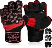 MoneyFyte Quick Gel Boxing Wraps Under Boxing Gloves - Kickboxing MMA Muay Thai - Fist, Knuckle, Wrist Wrap Protection Inner Glove Hand Wraps - Men Women Kids