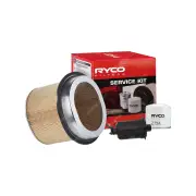 Ryco Oil Air Fuel Filter Service Kit for Hyundai Lantra KF 05/1991-10/1992