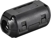uxcell Ferrite Cores Cable Clips 8mm RFI EMI Noise Suppression Filter for Power Transmission, Audio Video Cable Pack of 5