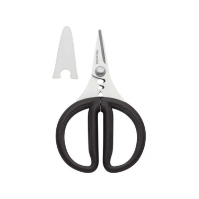 Kitchenaid Universal Stainless Steel/Silicone Herb Shears w/ Sleeve Scissors BLK