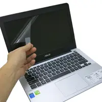 在飛比找momo購物網優惠-【Ezstick】ASUS F302 U 靜電式筆電LCD液