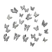 50Pcs 3D Butterfly 3D Butterfly Butterfly Decoration