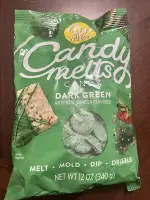 Wilton DARK GREEN Candy Melts Mold Dip Drizzle, Cake Pops Sweets Decoration 12oz