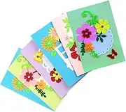 Homoyoyo Educational Craft Kit for Boys and Girls DIY Card Making Material for Family Fun Random Style