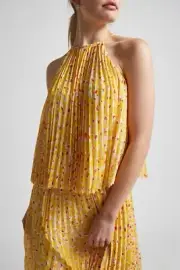BNWT RRP$179 SABA size 10 (also fits 12) Lustre Halter Top